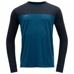 Devold - Norang Shirt - Merinolongsleeve Gr S blau von Devold