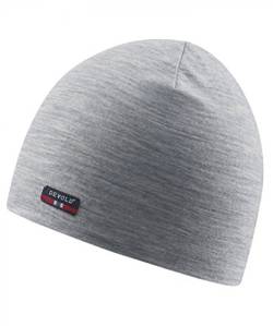 Devold Unisex Breeze Cap Mütze, Grau meliert, 58 von Devold