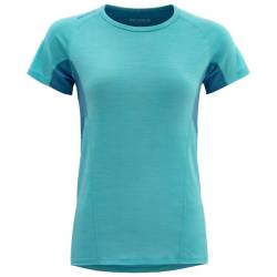Devold - Women's Running Merino 130 T-Shirt - Merinoshirt Gr M türkis von Devold