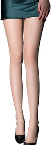 Deysen Glammere - Perlglanz-Universal-Stretch-Strumpfhose, kratzfest, super flexibel, unzerstörbar, magische Strumpfhose, glänzende Seidenstrümpfe für Frauen und Mädchen, Dunkle Haut, One Size von Deysen