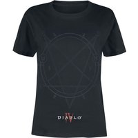 Diablo - Gaming T-Shirt - 4 - Pentagram - S bis XXL - für Damen - Größe L - schwarz  - EMP exklusives Merchandise! von Diablo