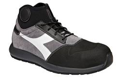 Diadora D-Lift Sock Pro, Sicherheitshalbschuh S3 SRC HRO ESD, Farbe: Black/Gray, Größe: 47 von Diadora