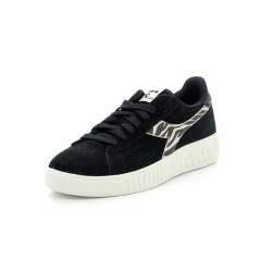 Diadora Damen Game Step Suede ANIMALIER Gymnastikschuh, Schwarz/Schwarz, 38.5 EU von Diadora