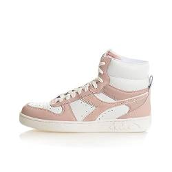 Diadora Damen Magic Basket Mid Leather Wn Gymnastikschuh, White Peach Whip, 38 EU von Diadora