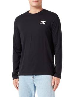 Diadora Herren LS CHROMIA T-Shirt, Schwarz, L von Diadora