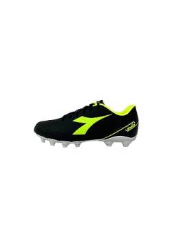 Diadora Herren Pichichi 6 Mg14 Fussballschuh, Black Yellow FL Dd White, 39 EU von Diadora