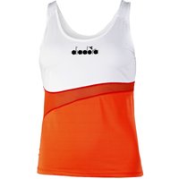 Diadora Icon Tank-Top Damen in orange, Größe: L von Diadora