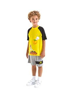 Diadora Jungen JB.Set SS Sport Art, Vibrant Yellow, XXL von Diadora