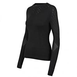 Diadora L. LS T-Shirt ACT - Damen SKI- & SPORTUNTERWÄSCHE - Hidden Power Active - Größe L/XL (Schwarz) von Diadora