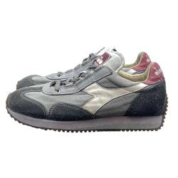 Diadora Schuhe Heritage Equipe H Dirty Stone Wash Evo Sneaker Unisex Gletschergrau, grau, 41 EU von Diadora