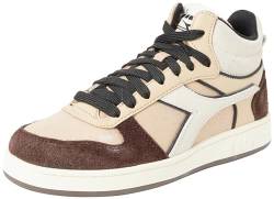 Diadora Unisex Magic Basket Demi Treated Gymnastikschuh, Persimmon Beige Brown Java, 36.5 EU von Diadora