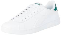 Diadora Unisex Turnier Gymnastikschuh, White Galapagos Green, 40.5 EU von Diadora