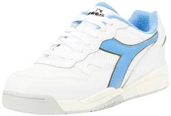 Diadora Unisex Winner Gymnastikschuh, Super White Blue Fog, 40.5 EU von Diadora