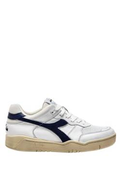diadora Herren-Sneakers B560 Used White Blue, Weiß, 42 EU von Diadora