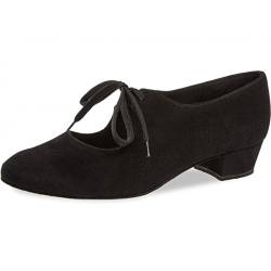 Diamant Damen 057-029-001 Standard-& Latintanzschuhe, Schwarz (Schwarz 001), 40 2/3 EU von Diamant