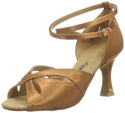 Diamant Damen Latein Tanzschuhe 141-087-379 Standard & Latein, Braun (Dark Tan), 40 von Diamant