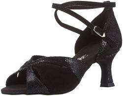 Diamant Damen Tanzschuhe 141-077-084 Standard & Latein, Schwarz (Schwarz), 38 EU (5 UK) von Diamant