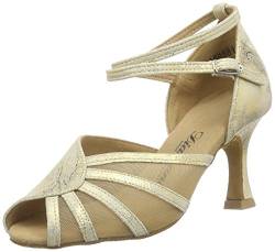 Diamant Diamant Damen Latein Tanzschuhe 020-087-017, Damen Tanzschuhe - Standard & Latein, Gold (Gold Magic), 33 1/3 EU (1.5 Damen UK) von Diamant