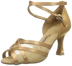 Diamant Diamant Damen Latein Tanzschuhe 035-087-087, Braun (Bronze), 36 2/3 EU (4 Damen UK) von Diamant