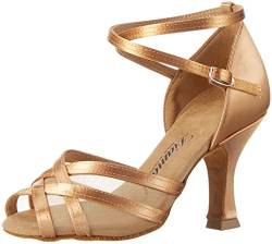 Diamant Herren Damen Tanzschuhe 035-108-087 Standard Latein, Beige Bronze, 40 2/3 EU von Diamant