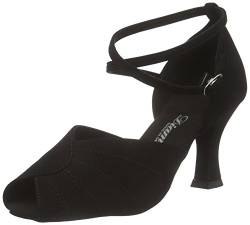 Diamant Mädchen Damen Latein Tanzschuhe 027-060-040 Standard & Latein, Schwarz von Diamant