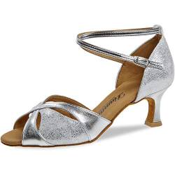 Diamant TANZSCHUHMANUFAKTUR Damen 141-077-463 Tanzschuh, Silber, 37 1/3 EU von Diamant