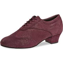 Diamant TANZSCHUHMANUFAKTUR Damen 183-034-567-A Tanzschuh, Bordeaux Glitter, 35 1/3 EU von Diamant