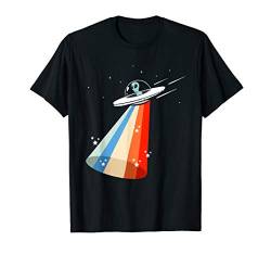 Alien Abduction UFO Extraterrestrial Flying Space Aliens T-Shirt von Diamond Deals LLC