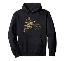 Motorcross Dirt Bike Racing Camo Camouflage Motorcycle Rider Pullover Hoodie von Diamond Deals LLC