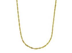 Collierkettchen FASCINATION BY ELLEN K. "Gold 333 Singapurkette 45cm" Halsketten Gr. 45cm, Gold, Länge: 45 cm Breite: 1.0 mm, gelb (gelb> <gelb) Damen Colliers von Diamonds by Ellen K.