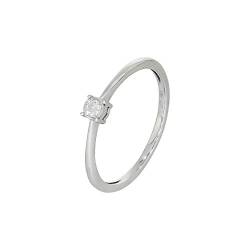 Diamonds by Ellen K. Damen Ring 585/- Gold Glänzend Brillant weiß 0,066ct. 453370045-1 von Diamonds by Ellen K.