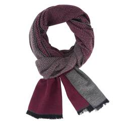 DiaryLook Herren Herbst Baumwolle kariert Schal- Winter Jungen Warm Lange Scarf mit Luxuriöse eschenkbox EINWEG Verpackung von DiaryLook