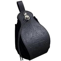 Leder geprägte Kordelzug-Tasche Hüfttasche tragbare Münzbörse Würfel Tasche einfach zu bedienen, Bksbag von Diarypiece