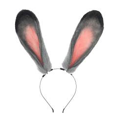 Süße Große Ohren Haarband Frau Stirnband Make Up Stirnband Für Ostern Halloween Cosplay Haarschmuck Waschendes Gesicht Stirnbänder Für Frau Waschendes Gesicht Stirnband Niedliches Waschendes Gesicht von Diarypiece