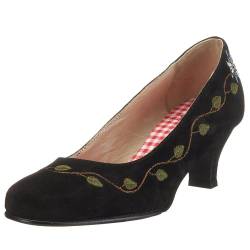 Diavolezza Damen Vera Pumps, Schwarz (Black) von Diavolezza