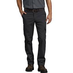 Dickies, Herren, Dickies Mechanical Stretch Cargohose, enge Passform, Schwarz, 32W / 30L von Dickies