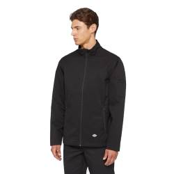 Dickies, Herren, Dickies Softshelljacke mit durchgehendem Reißverschluss, Schwarz, L von Dickies