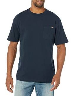 Dickies, Herren, T-Shirt mit Tasche im legeren Stil, NAVIABLAU, XL von Dickies