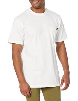 Dickies, Herren, T-Shirt mit Tasche im legeren Stil, White, M von Dickies