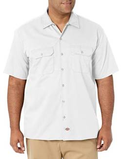 Dickies Button-Down Shirt Gr. XXXXX-Large, weiß von Dickies