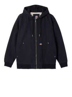 Dickies Canvas-Jacke mit Kapuze, Stone Washed Black, c40 - Washed Black, XS/S von Dickies