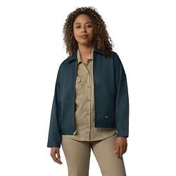 Dickies Damen Damenjacke Eisenhower ungefüttert Jacke, Blau (Airforce Blue), L von Dickies