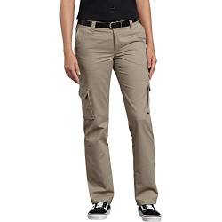 Dickies Damen Relaxed Fit Stretch Cargo Straight Leg Pant Arbeitshose, Desert Sand, 40 von Dickies