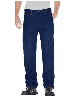 Dickies Herren Big & Tall Regular Fit Five-Pocket Arbeitsjeans, Indigoblau, 50W / 30L von Dickies