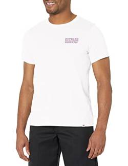 Dickies Herren Damen Heavyweight Workwear Graphic T-Shirt, Weiss/opulenter Garten, Mittel von Dickies