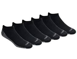 Dickies Herren Dri-tech Feuchtigkeitsregulierung, 6 und 12 Lässige Socken, Schwarz (6 Paar), 6-12 (12er Pack) von Dickies