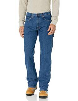 Dickies Herren Flex Carpenter Denim Jeans, Stonewashed, Indigoblau, 42W / 32L von Dickies