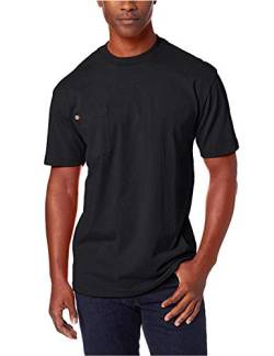 Dickies Herren Heavyweight Crew Neck Short Sleeve Tee Big-Tall T-Shirt, schwarz, 3XL von Dickies