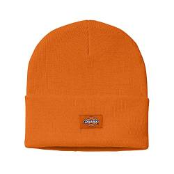 Dickies Herren Mütze mit Bündchen aus Acryl Beanie, Neon-Orange, Einheitsgröße von Dickies