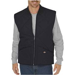 Dickies Herren Quilted Vest Weste, Schwarz, L EU von Dickies